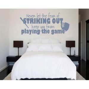   Game Sports Hobbies Outdoor Vinyl Wall Decal Sticker Mural Quotes