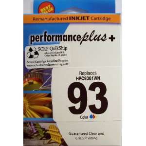  Genuine SCRP QuikShip Remanufactured HP 93 C9361WN Tricolor Inkjet 