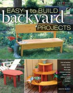   Backyard Projects by Monte Burch, Creative Homeowner Press  Paperback