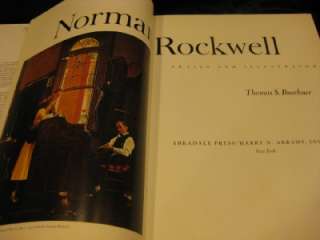 Norman Rockwell Artist & Illustrator Buechner HCDJ 1983  