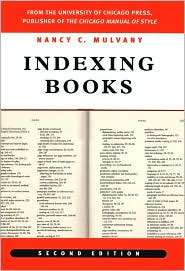 Indexing Books, (0226552764), Nancy C. Mulvany, Textbooks   Barnes 