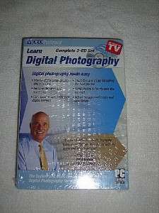 Learn Digital Photography~Video Professor~3 CD Set~NIP  