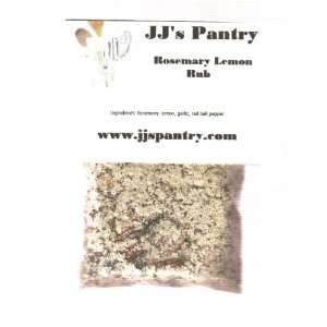 JJs Pantry Rosemary Lemon Rub  Grocery & Gourmet Food