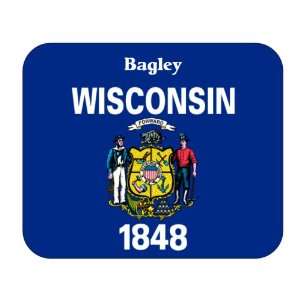  US State Flag   Bagley, Wisconsin (WI) Mouse Pad 