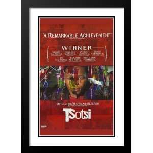  Tsotsi 20x26 Framed and Double Matted Movie Poster   Style 