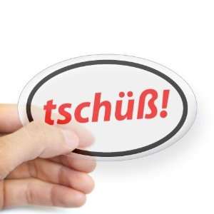  Tsch German Sticker Beer Oval Sticker by  Arts 