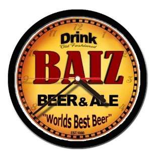  BAIZ beer and ale wall clock 