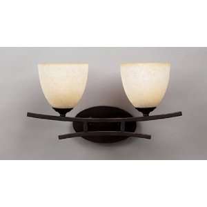  Bathroom Lighting Kumiko 2 Light Vanity