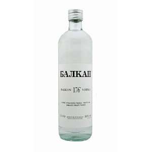  Balkan 176 Vodka, 700ml Grocery & Gourmet Food
