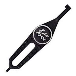  Zak Tools Flat Grip Key w/Zak Tool, Black Sports 