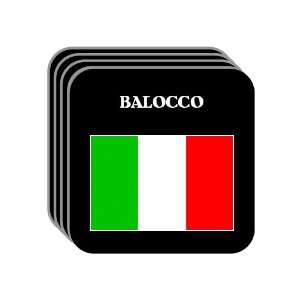  Italy   BALOCCO Set of 4 Mini Mousepad Coasters 