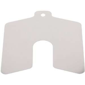  Plastic Slotted Shim, 0.0075 x 3 x 3 (Pack of 20 