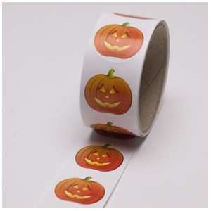  Halloween Jack O Lantern Sticker Roll Toys & Games
