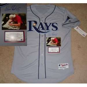  Evan Longoria Signed Uniform   Authentic   Autographed MLB 