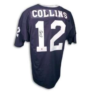  Autographed Kerry Collins Penn State Throwback Jersey 