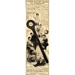 1906 Ad Antique Exer Ketch Novelty Company Ball Toy 