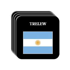  Argentina   TRELEW Set of 4 Mini Mousepad Coasters 