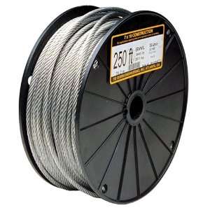 500 AirCraft Tie Down Cable Full Coil 1/16 500 Ft Galvanized  