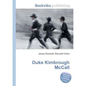  Duke Kimbrough McCall Ronald Cohn Jesse Russell Books