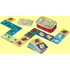  Bear Dominos Tin Game to Go Toys & Games