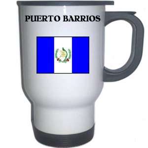  Guatemala   PUERTO BARRIOS White Stainless Steel Mug 