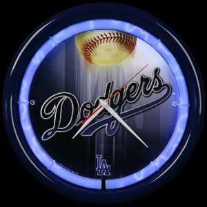  MLB L.A. Dodgers Plasma Wall Clock