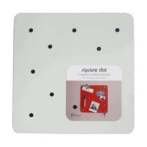  Square Dot 9 in Magnetic Bulletin Board   White Office 