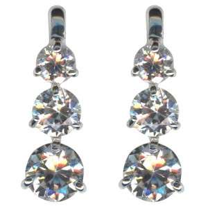BRAND NEW KIRKS FOLLY THREE WISHES CZ POST EARRINGS ONLY ONE ON  