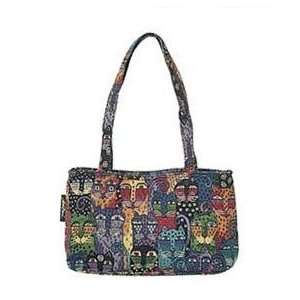  Laurel Burch Tapestry Medium Tote Polka Dot Leopard By The 