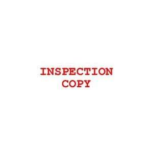  INSPECTION COPY Rubber Stamp for office use self inking 