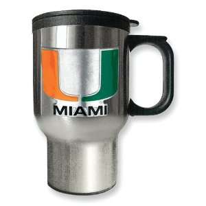   of Miami 16oz Stainless Steel Travel Mug 