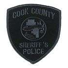 Cook County Sheriff Police Shoulder Patch  