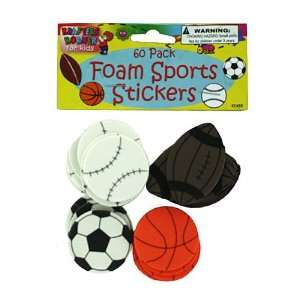  Sports Ball Foam Stickers Arts, Crafts & Sewing