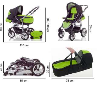 in 1 travel system Flash S incl. infant car seat