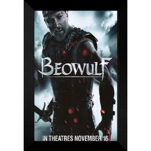  Beowulf 27x40 FRAMED Movie Poster   Style G   2007