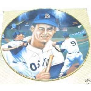  TED WILLIAMS BOSTON RED SOX SPORTS IMPRESSIONS PLATE 
