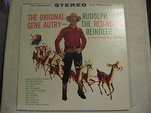 GENE AUTRY The Original Rudolph The Red Nosed Reindeer VINYL LP Stereo 