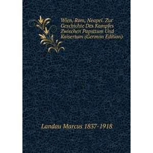   Edition) Landau Marcus 1837 1918 9785874161378  Books