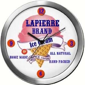  LAPIERRE 14 Inch Ice Cream Metal Clock Quartz Movement 