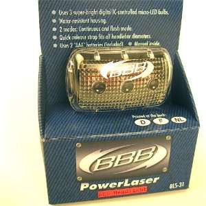  BBB Powerlaser LED Front Flashing Safety Light 10 Pack 