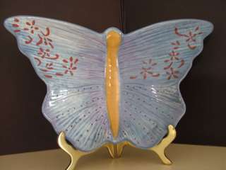 Tracy Porter Butterfly Dish Plate Papillion Collection  