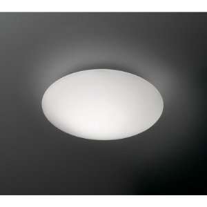 com Puck Wall Sconce or Ceiling Light in White Lacquered Socket Type 