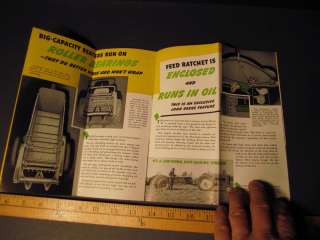 1948 John Deere H Tractor Spreader Dealer Catalog  