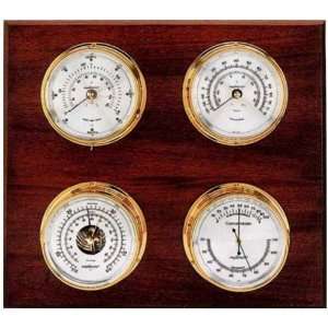  Maximum Observer 4 Instrument Weather Station Silver Dial 