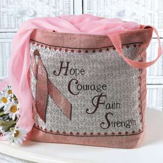Breast Cancer Awareness Tapestry Tote Bag Purse /FREE SH  