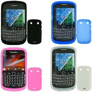  iNcido Brand Blackberry Bold Touch 9900 Combo Solid Black 