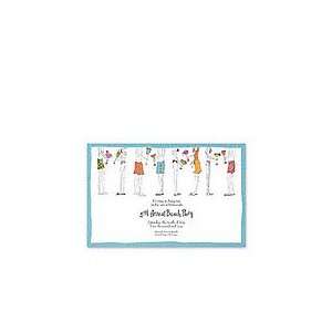 Beach Feet Invitation Adult Birthday Invitations