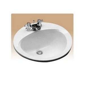  ADA Compliant 19 Self Rimming Sink Finish Cotton, Faucet 