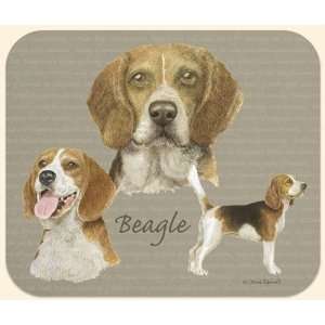  David Kiphuth Dog Breeds Beagle Mousepad Mouse Pad Office 