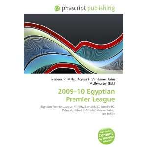  2009 10 Egyptian Premier League (9786134089463) Books